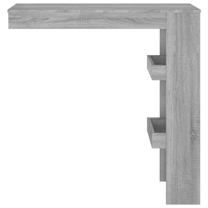 Bancone da Muro Grigio Sonoma 102x45x103,5 cm Legno Multistrato - homemem39