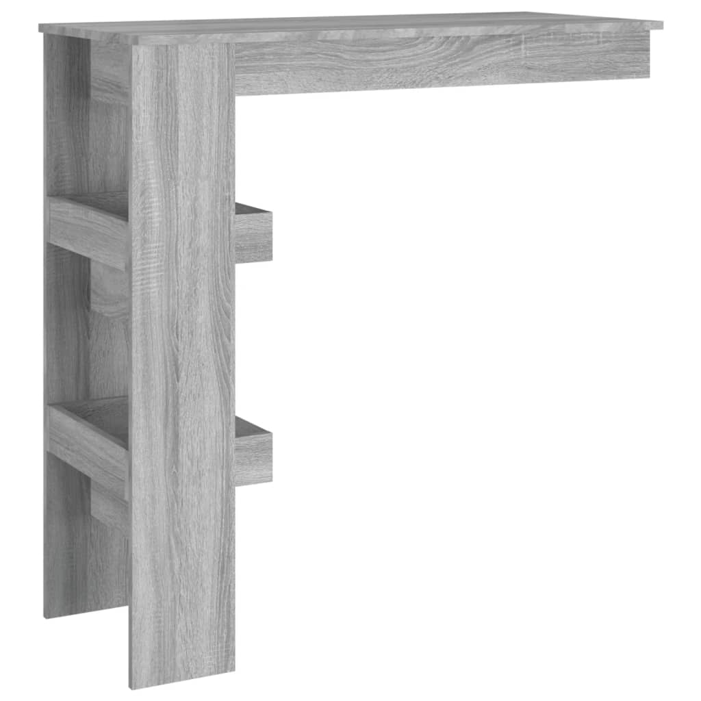 Bancone da Muro Grigio Sonoma 102x45x103,5 cm Legno Multistrato - homemem39