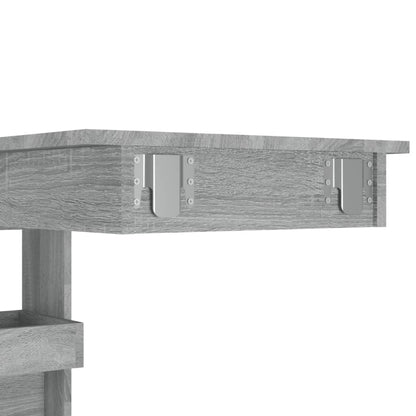 Bancone da Muro Grigio Sonoma 102x45x103,5 cm Legno Multistrato - homemem39