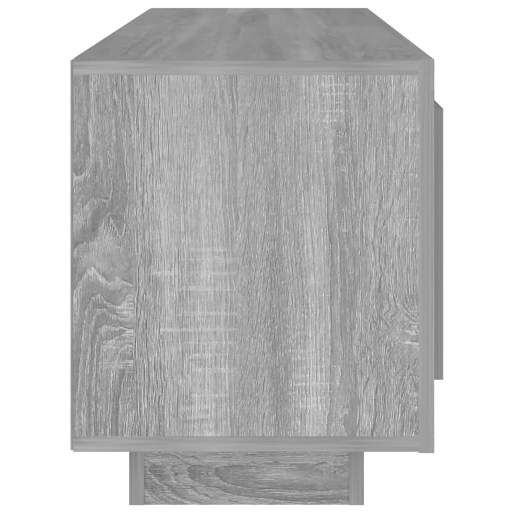 Mobile TV Grigio Sonoma 102x35x45 cm in Legno Multistrato - homemem39