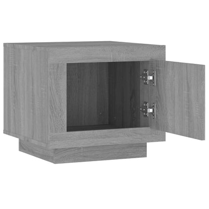 Tavolino da Salotto Grigio Sonoma 51x50x45cm Legno Multistrato - homemem39