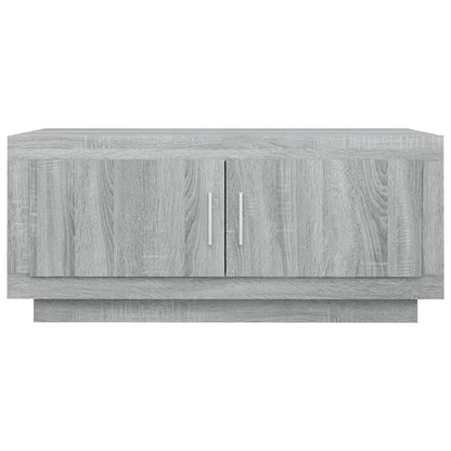 Tavolino da Salotto Grigio Sonoma 102x50x45cm Legno Multistrato - homemem39