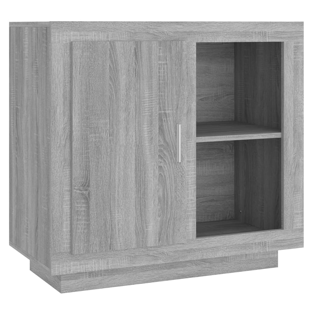 Credenza Grigio Sonoma 80x40x75 cm - homemem39