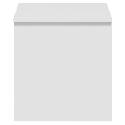 Tavolino da Salotto Bianco 102x50,5x52,5cm in Legno Multistrato - homemem39