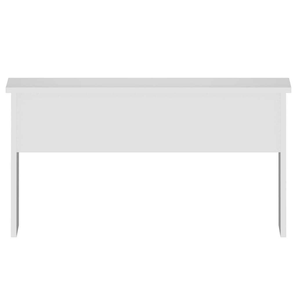 Tavolino da Salotto Bianco 80x50,5x41,5 cm Legno Multistrato - homemem39