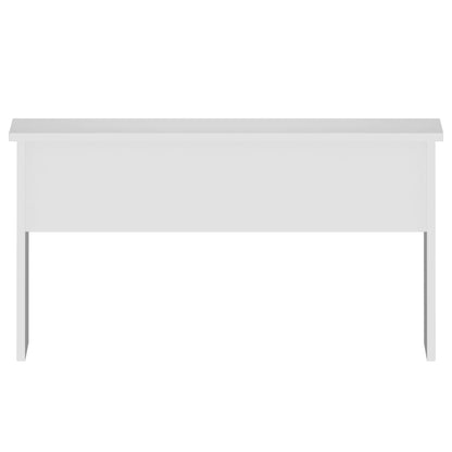 Tavolino da Salotto Bianco 80x50,5x41,5 cm Legno Multistrato - homemem39