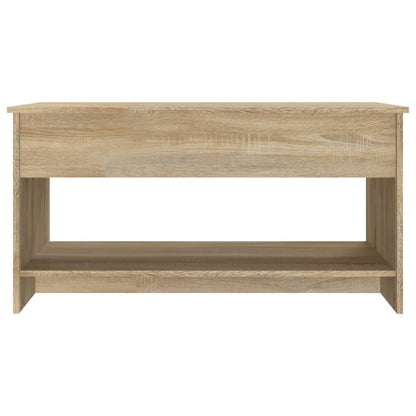 Tavolino Salotto Rovere Sonoma 102x50x52,5 cm Legno Multistrato - homemem39