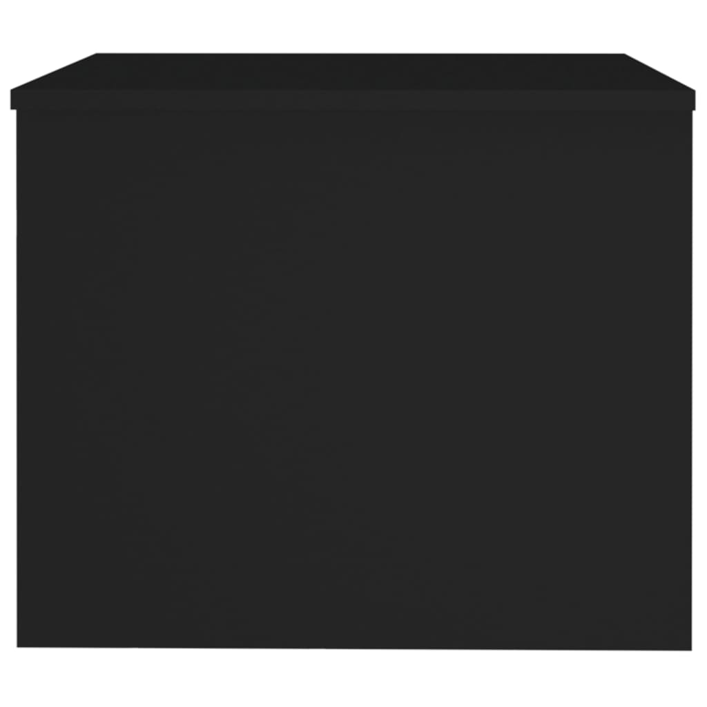 Tavolino da Salotto Nero 80x50x40 cm in Legno Multistrato - homemem39