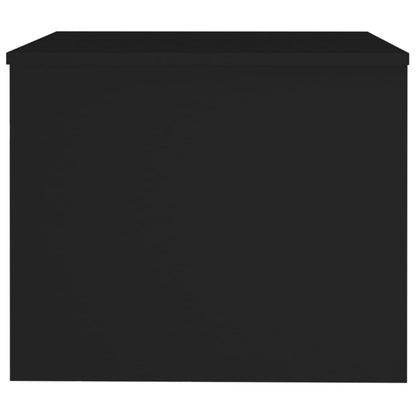 Tavolino da Salotto Nero 80x50x40 cm in Legno Multistrato - homemem39