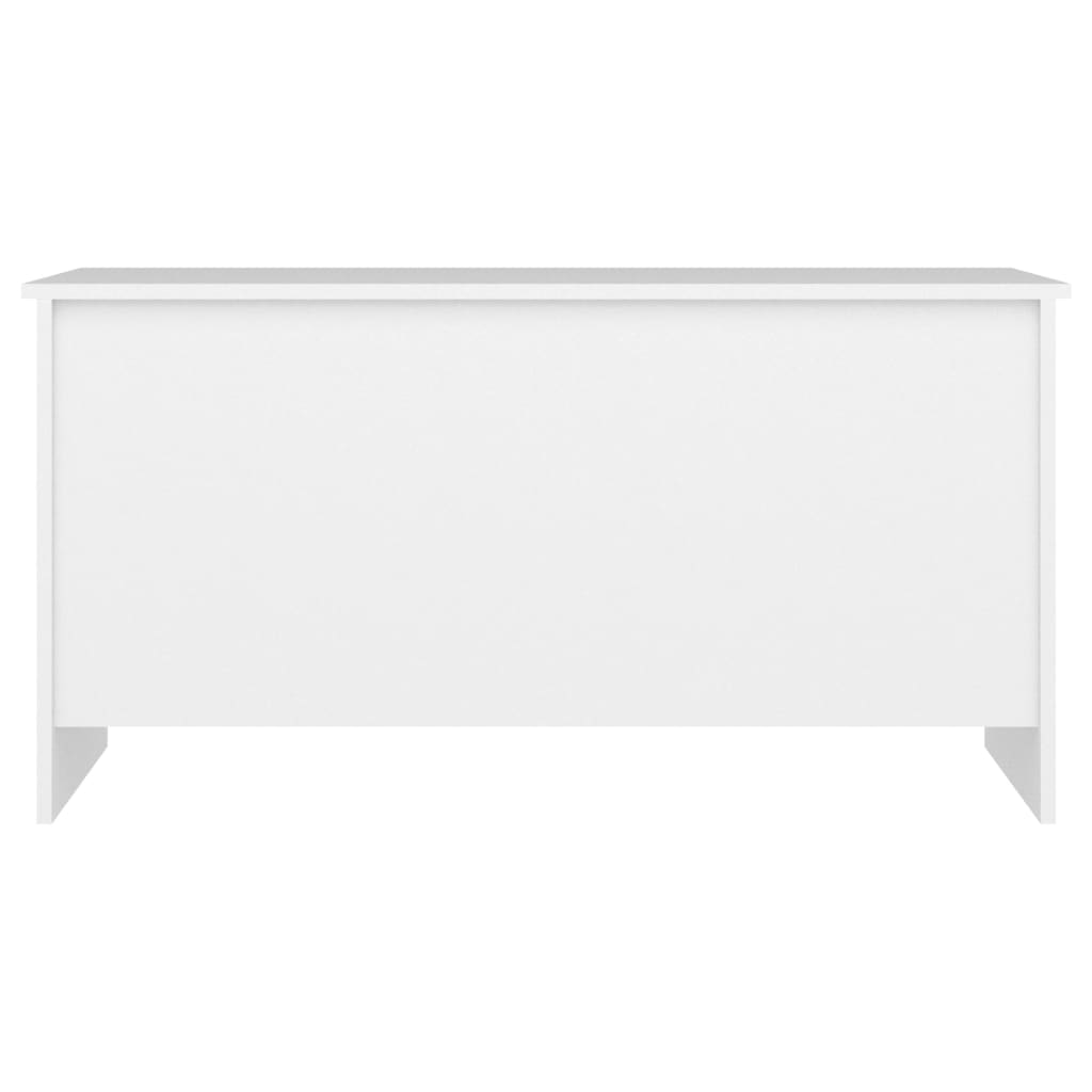 Tavolino da Salotto Bianco 102x55,5x52,5 cm Legno Multistrato - homemem39