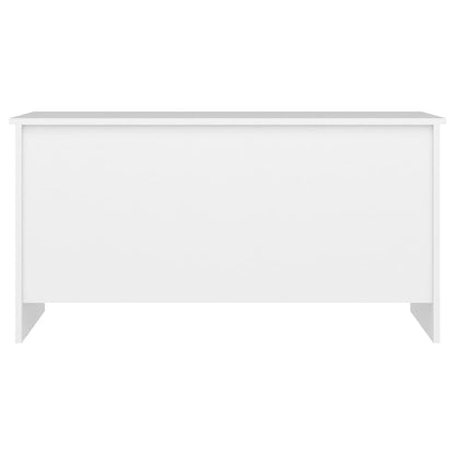 Tavolino da Salotto Bianco 102x55,5x52,5 cm Legno Multistrato - homemem39