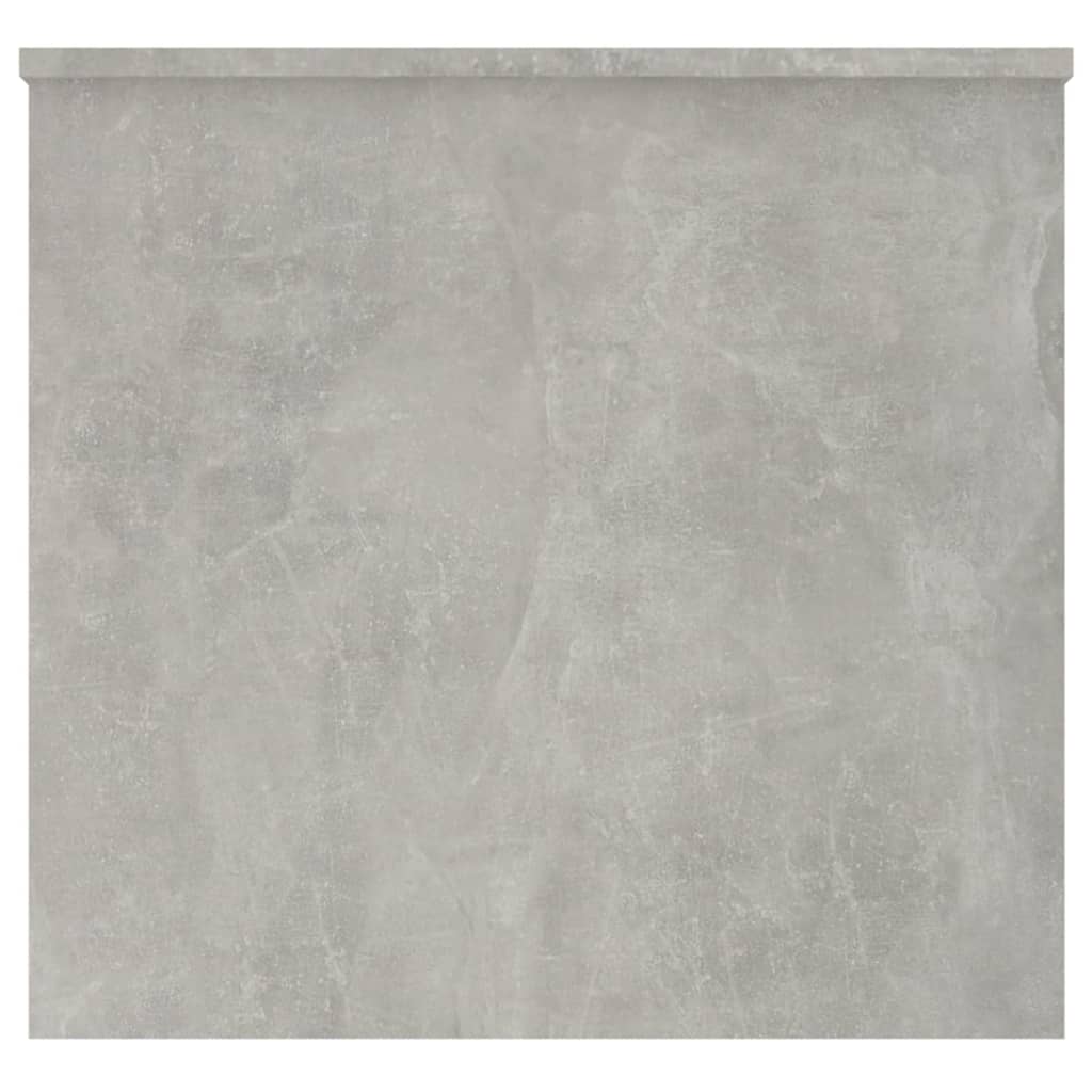 Tavolino Grigio Cemento 102x55,5x52,5 cm in Legno Multistrato - homemem39