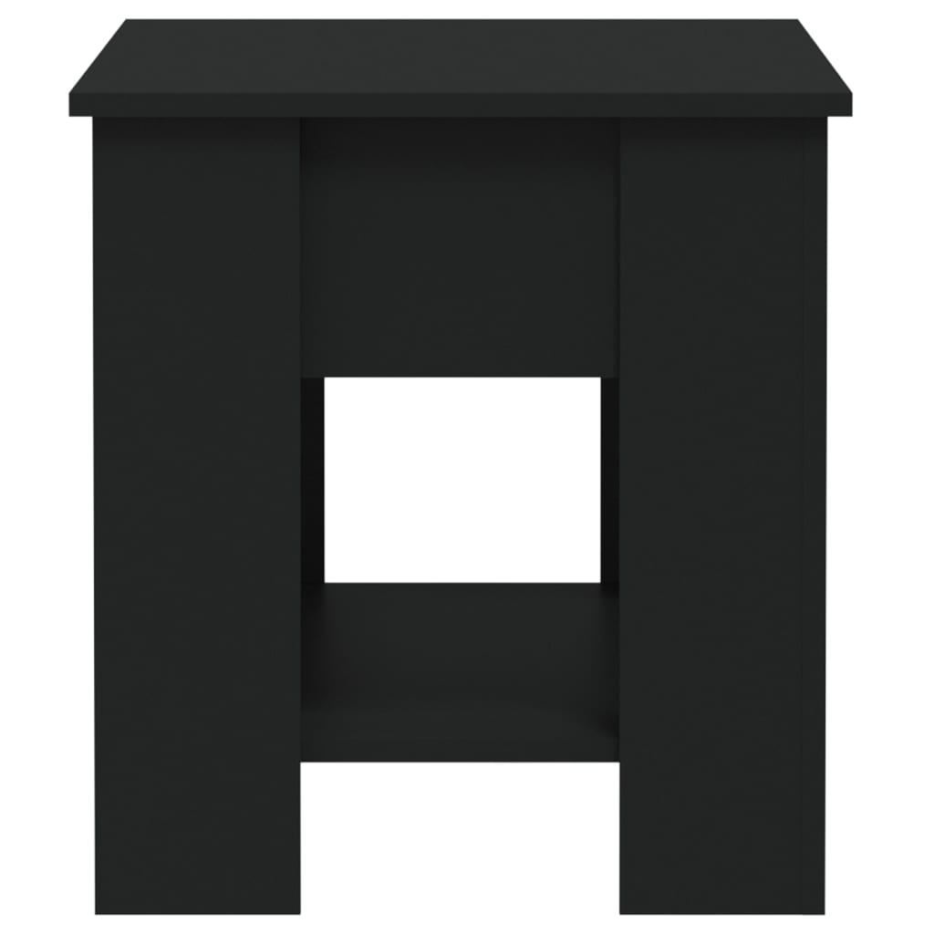 Tavolino da Salotto Nero 101x49x52 cm in Legno Multistrato - homemem39