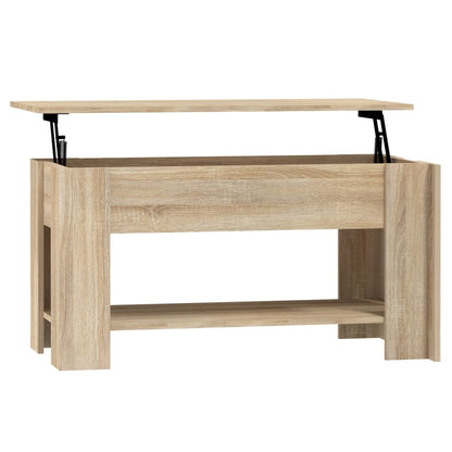 Tavolino da Salotto Rovere Sonoma 101x49x52cm Legno Multistrato - homemem39