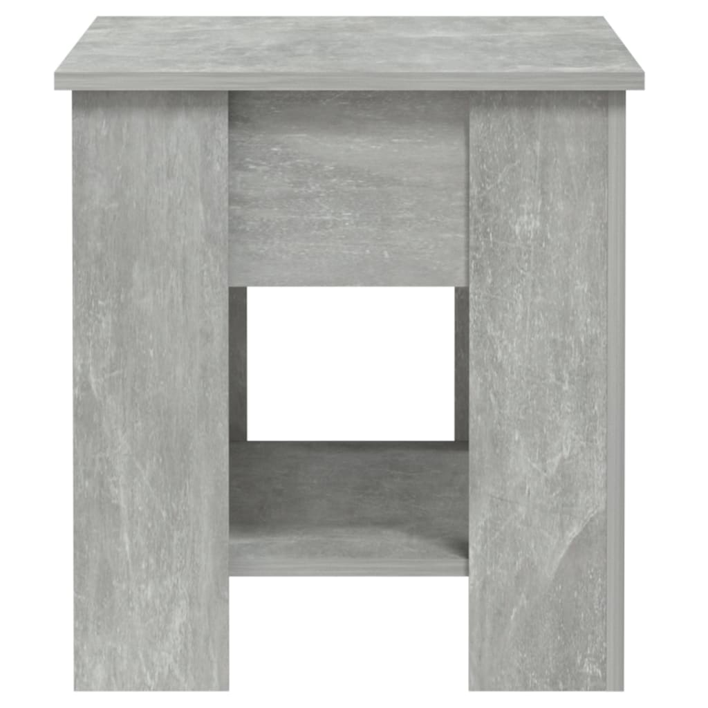 Tavolino Salotto Grigio Cemento 101x49x52 cm Legno Multistrato - homemem39