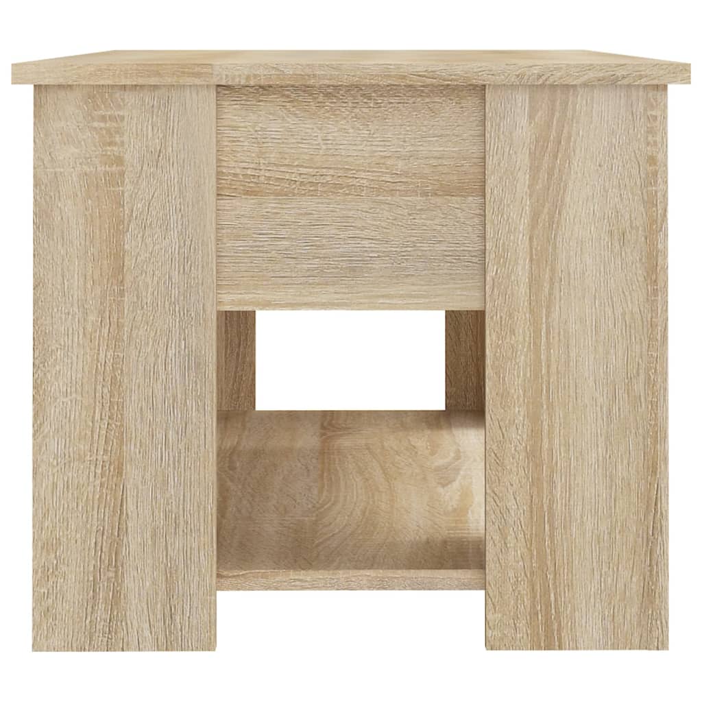 Tavolino da Salotto Rovere Sonoma 79x49x41 cm Legno Multistrato - homemem39