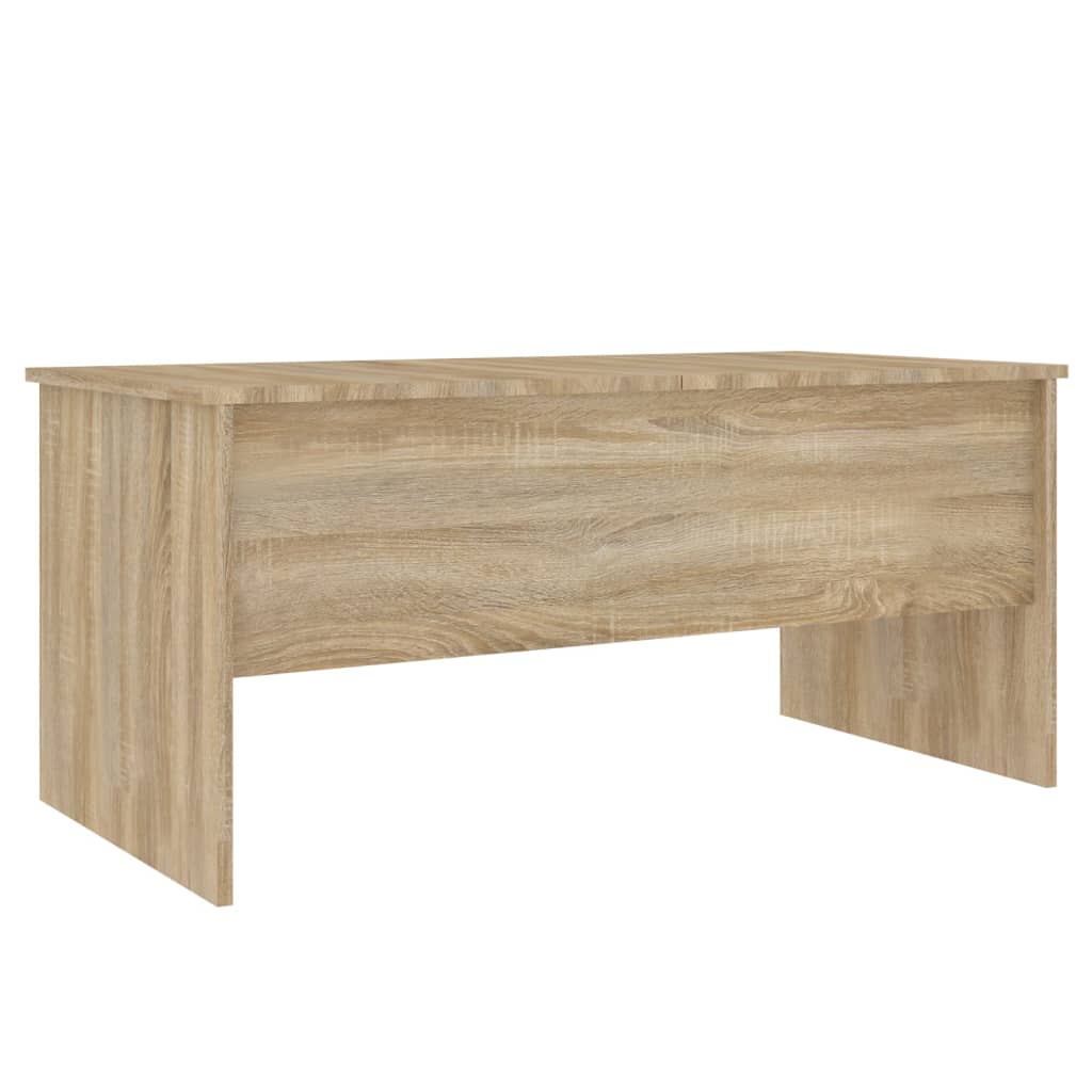 Tavolino Rovere Sonoma 102x50,5x46,5 cm in Legno Multistrato - homemem39