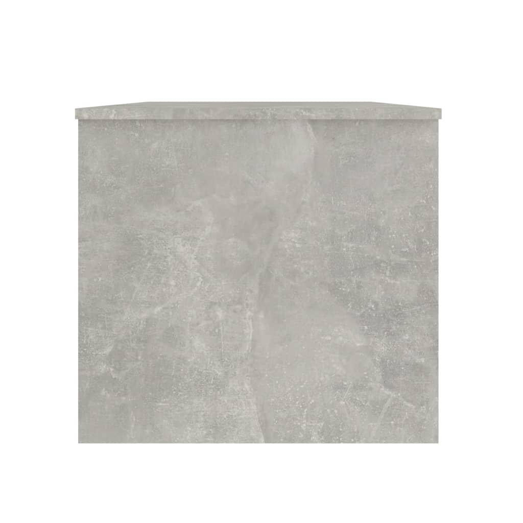 Tavolino Grigio Cemento 102x50,5x46,5 cm in Legno Multistrato - homemem39