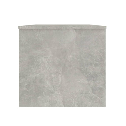 Tavolino Grigio Cemento 102x50,5x46,5 cm in Legno Multistrato - homemem39