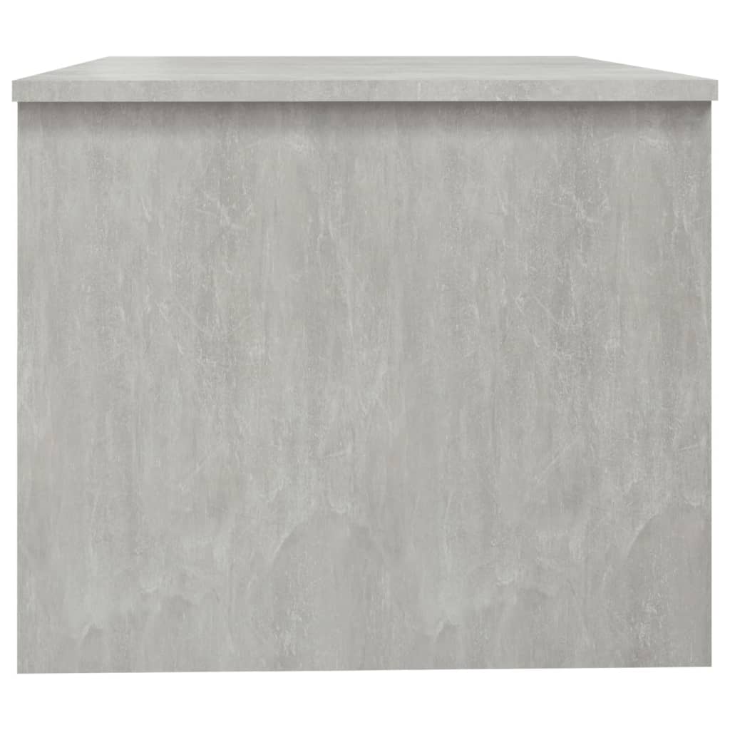 Tavolino Salotto Grigio Cemento 80x50x42,5 cm Legno Multistrato - homemem39