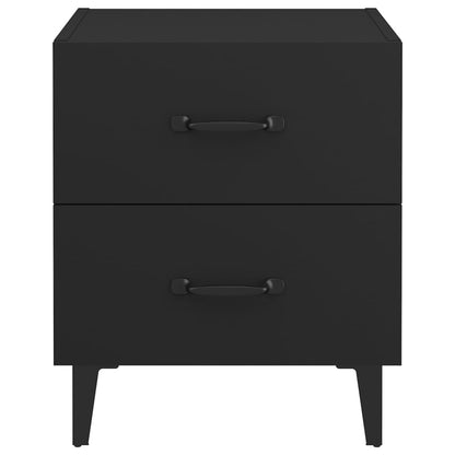 Comodino Nero 40x35x47,5 cm - homemem39