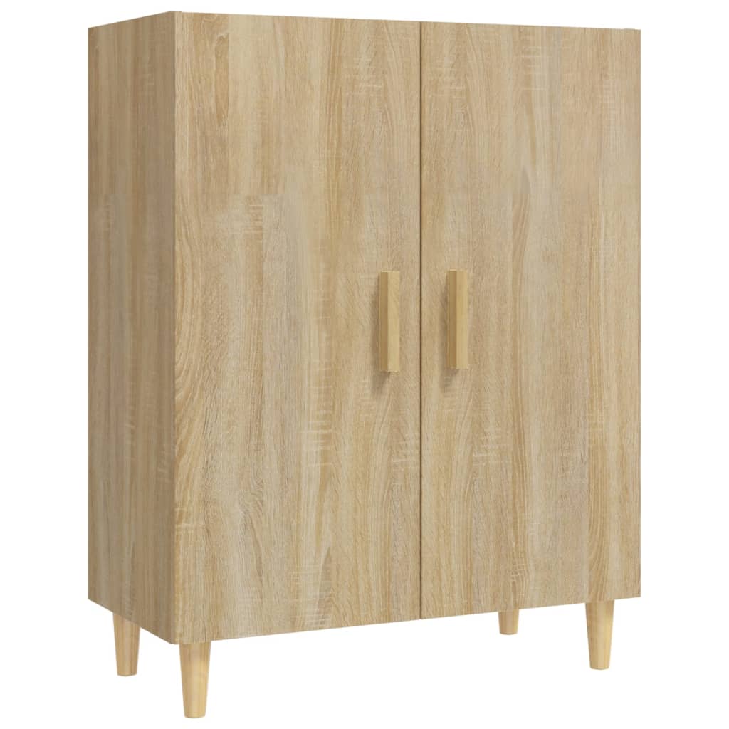 Credenza Rovere Sonoma 70x34x90 cm in Legno Multistrato - homemem39