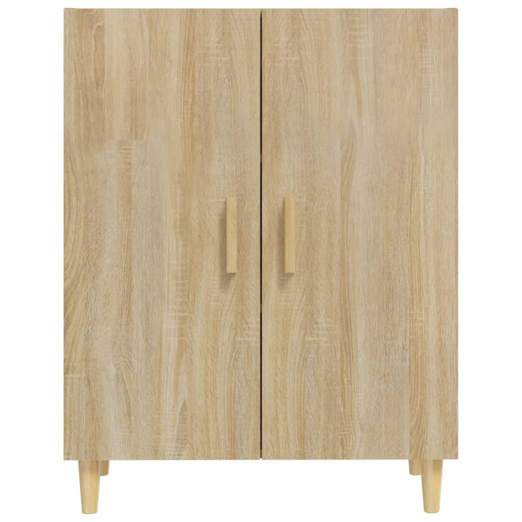 Credenza Rovere Sonoma 70x34x90 cm in Legno Multistrato - homemem39