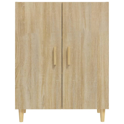 Credenza Rovere Sonoma 70x34x90 cm in Legno Multistrato - homemem39