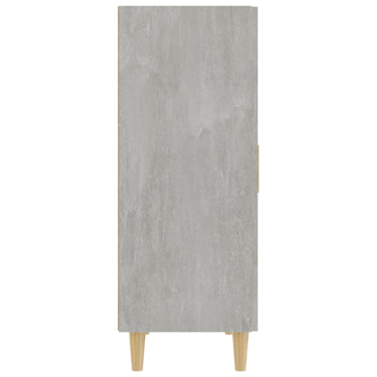 Credenza Grigio Cemento 70x34x90 cm in Legno Multistrato - homemem39