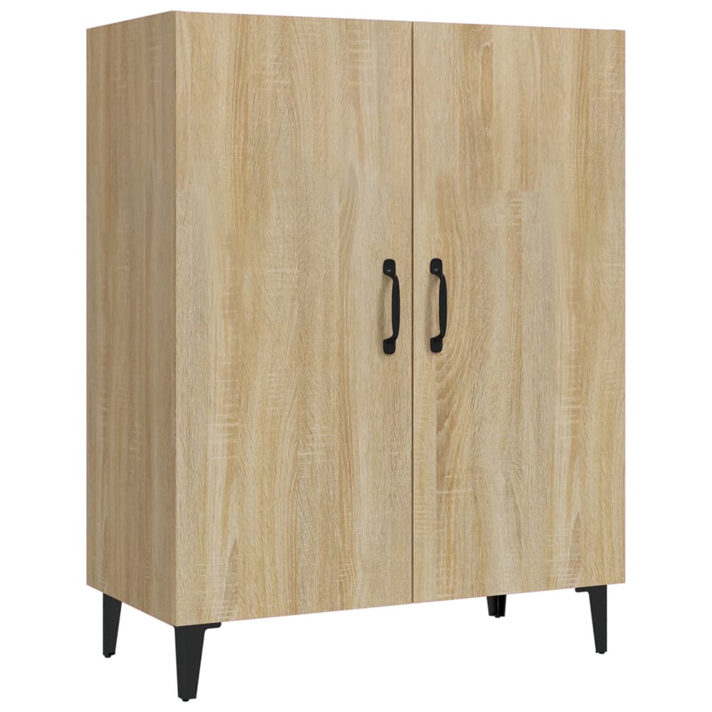 Credenza Rovere Sonoma 70x34x90 cm in Legno Multistrato - homemem39