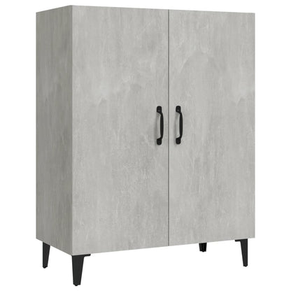 Credenza Grigio Cemento 70x34x90 cm in Legno Multistrato - homemem39