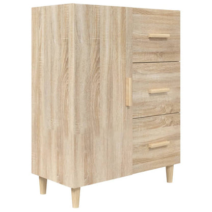 Credenza Rovere Sonoma 69,5x34x90 cm in Legno Multistrato - homemem39