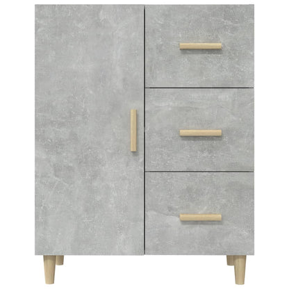 Credenza Grigio Cemento 69,5x34x90 cm in Legno Multistrato - homemem39