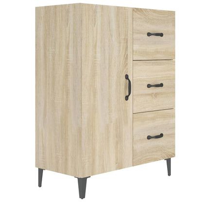 Credenza Rovere Sonoma 69,5x34x90 cm in Legno Multistrato - homemem39