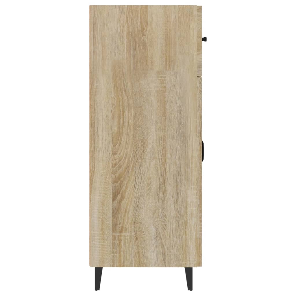 Credenza Rovere Sonoma 69,5x34x90 cm in Legno Multistrato - homemem39