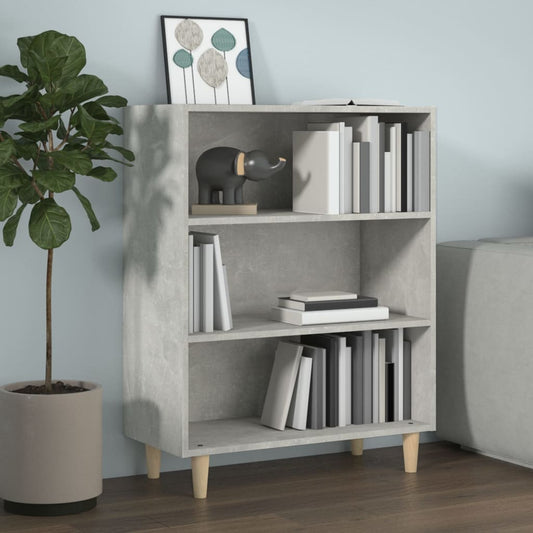 Credenza Grigio Cemento 69,5x32,5x90 cm in Legno Multistrato - homemem39