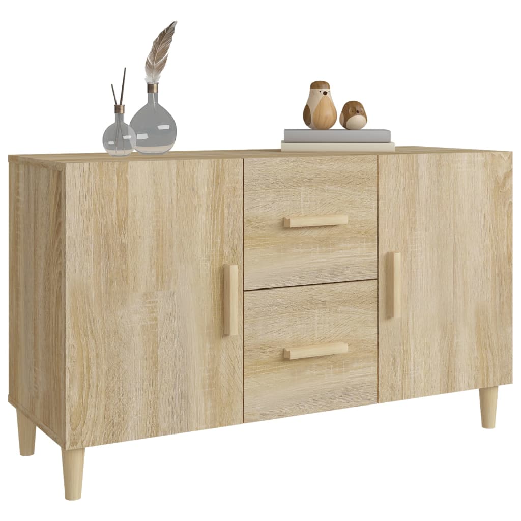 Credenza Rovere Sonoma 100x36x60 cm in Legno Ingegnerizzato - homemem39