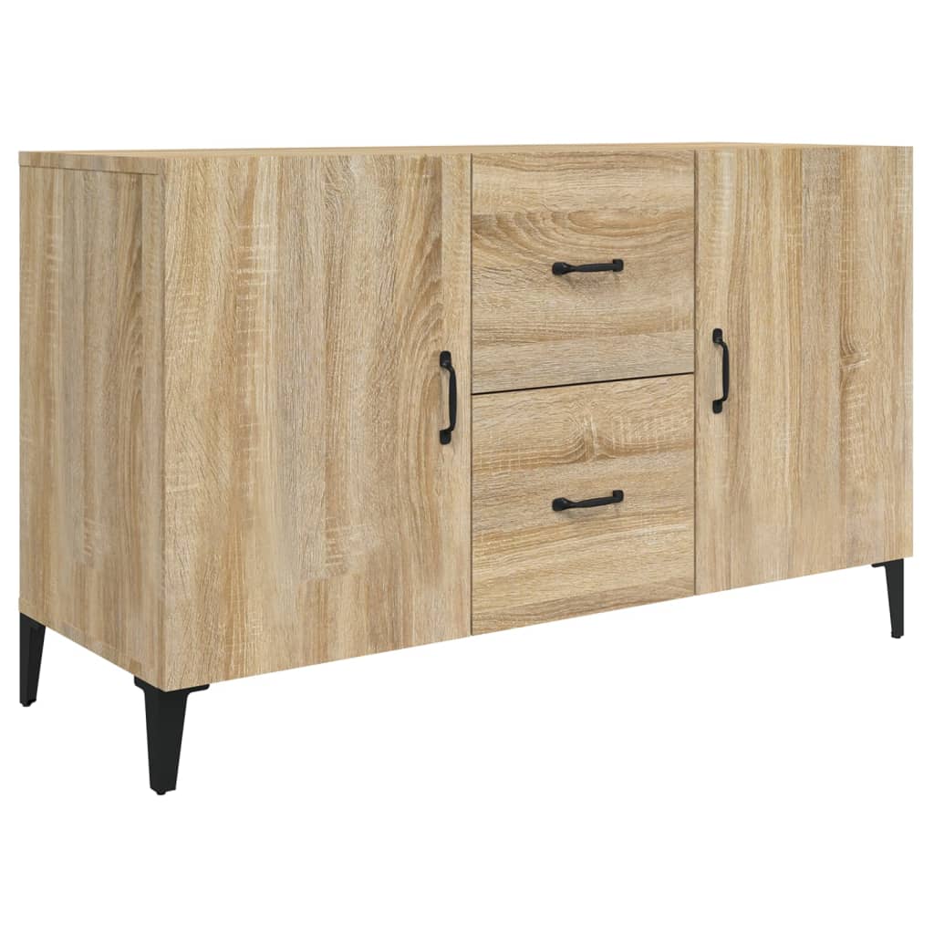 Credenza Rovere Sonoma 100x36x60 cm in Legno Multistrato - homemem39