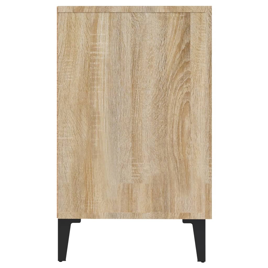 Credenza Rovere Sonoma 100x36x60 cm in Legno Multistrato - homemem39