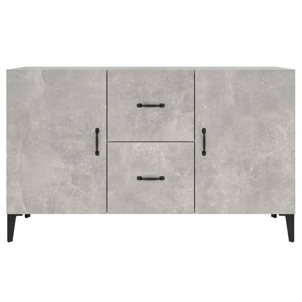 Credenza Grigio Cemento 100x36x60 cm in Legno Multistrato - homemem39