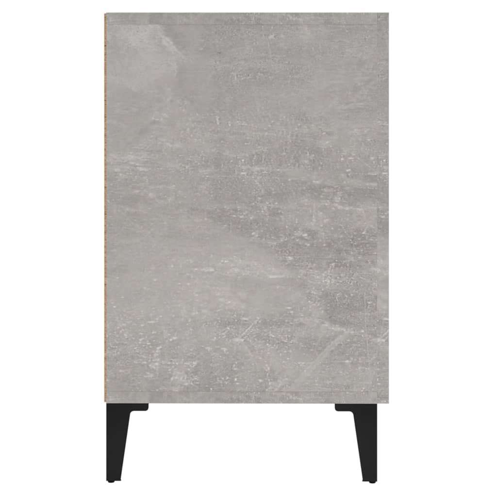 Credenza Grigio Cemento 100x36x60 cm in Legno Multistrato - homemem39