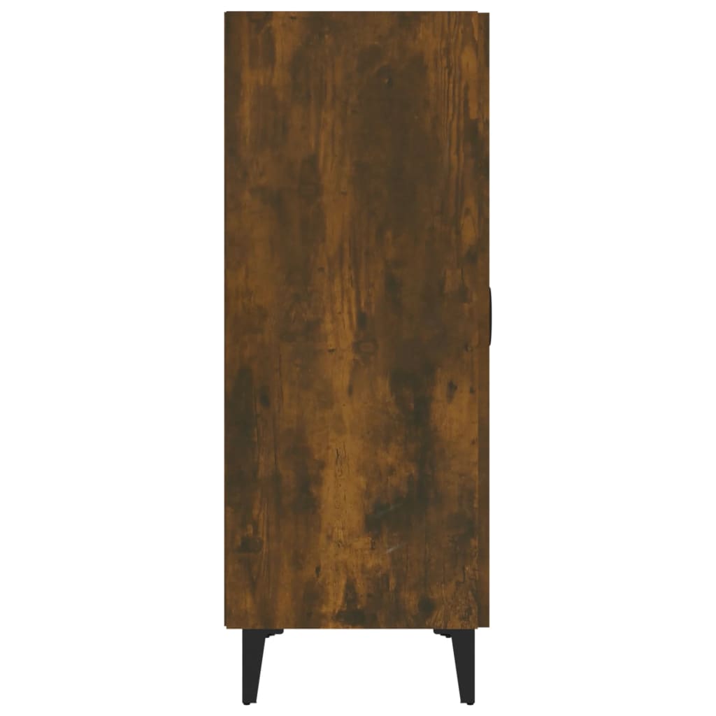 Credenza Rovere Fumo 70x34x90 cm in Legno Multistrato - homemem39