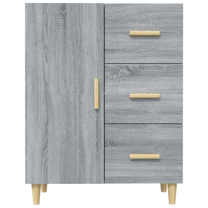 Credenza Grigio Sonoma 69,5x34x90 cm in Legno Multistrato - homemem39