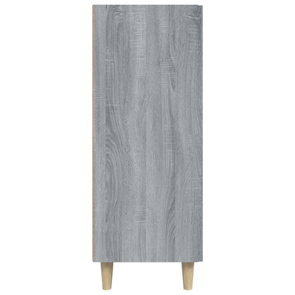 Credenza Grigio Sonoma 69,5x34x90 cm in Legno Multistrato - homemem39