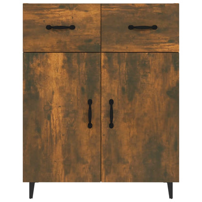 Credenza Rovere Fumo 69,5x34x90 cm in Legno Multistrato - homemem39