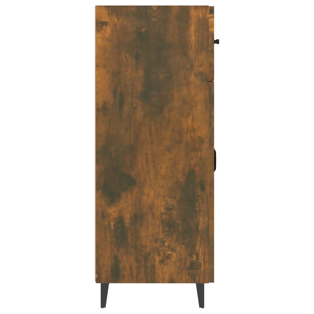 Credenza Rovere Fumo 69,5x34x90 cm in Legno Multistrato - homemem39