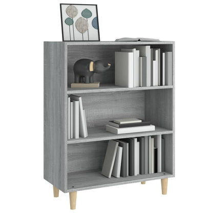 Credenza Grigio Sonoma 69,5x32,5x90 cm in Legno Multistrato - homemem39