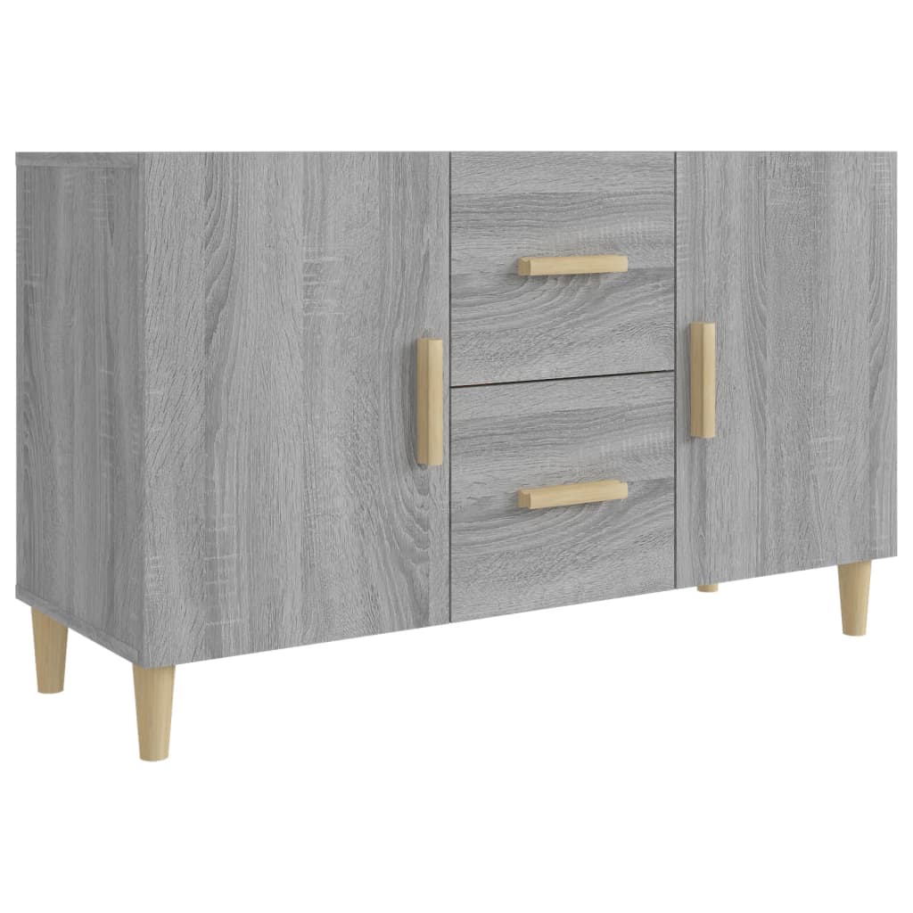 Credenza Grigio Sonoma 100x36x60 cm in Legno Multistrato - homemem39