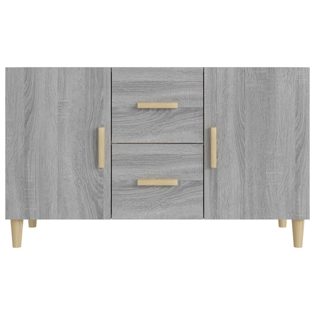 Credenza Grigio Sonoma 100x36x60 cm in Legno Multistrato - homemem39