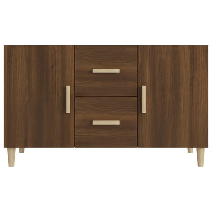 Credenza Rovere Marrone 100x36x60 cm in Legno Multistrato - homemem39